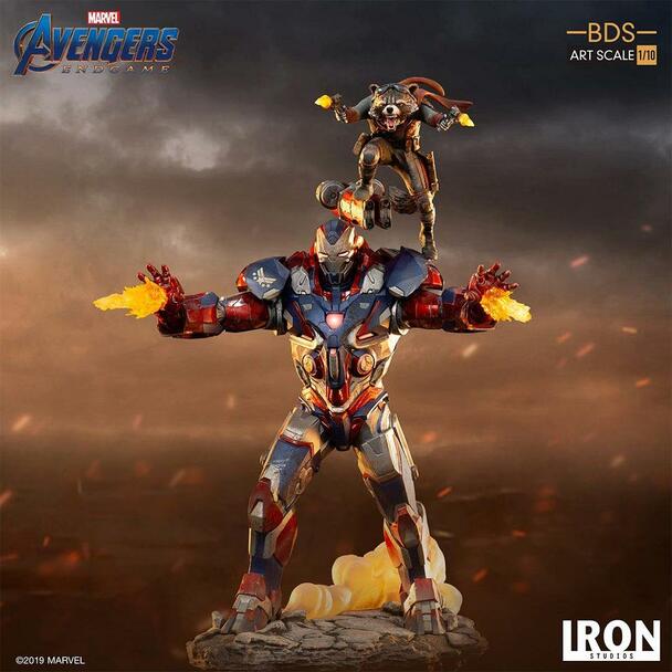 Iron Patriot & Rocket BDS Art Scale 1/10 – Avengers: Endgame