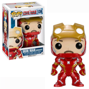 Captain America: Civil War - Unmasked Iron Man Pop! Vinyl Figure