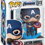 POP Marvel: Endgame- Capt A w/BrokenShield&Mjolnir