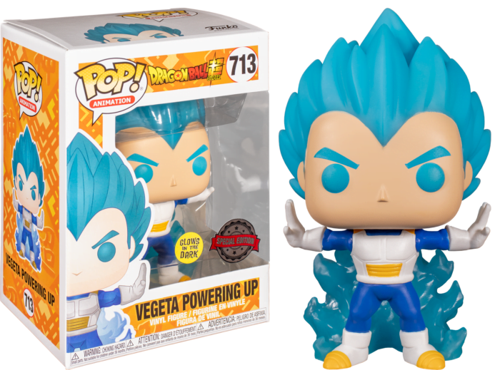 Dragon Ball Z - Vegeta Powering Up Glow in the Dark Pop! Vinyl Figure