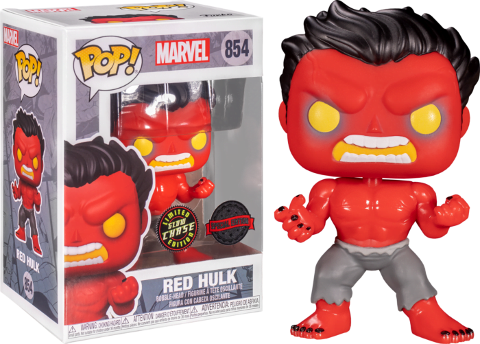Hulk - Red Hulk Chase Pop! Vinyl Figure