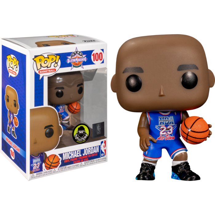 NBA Basketball - Michael Jordan 1993 All Star Game Jersey Pop! Vinyl Figure (Popcultcha Exclusive)
