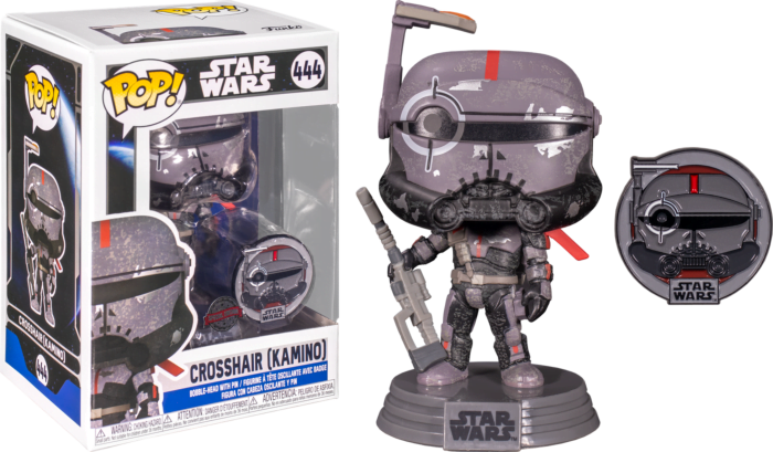 Star Wars: Across The Galaxy - Crosshair Kamino Bad Batch Pop! Vinyl Figure with Enamel Pin