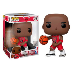 Funko Pop! NBA: Bulls Michael Jordan Red Jersey, 10 Inches,