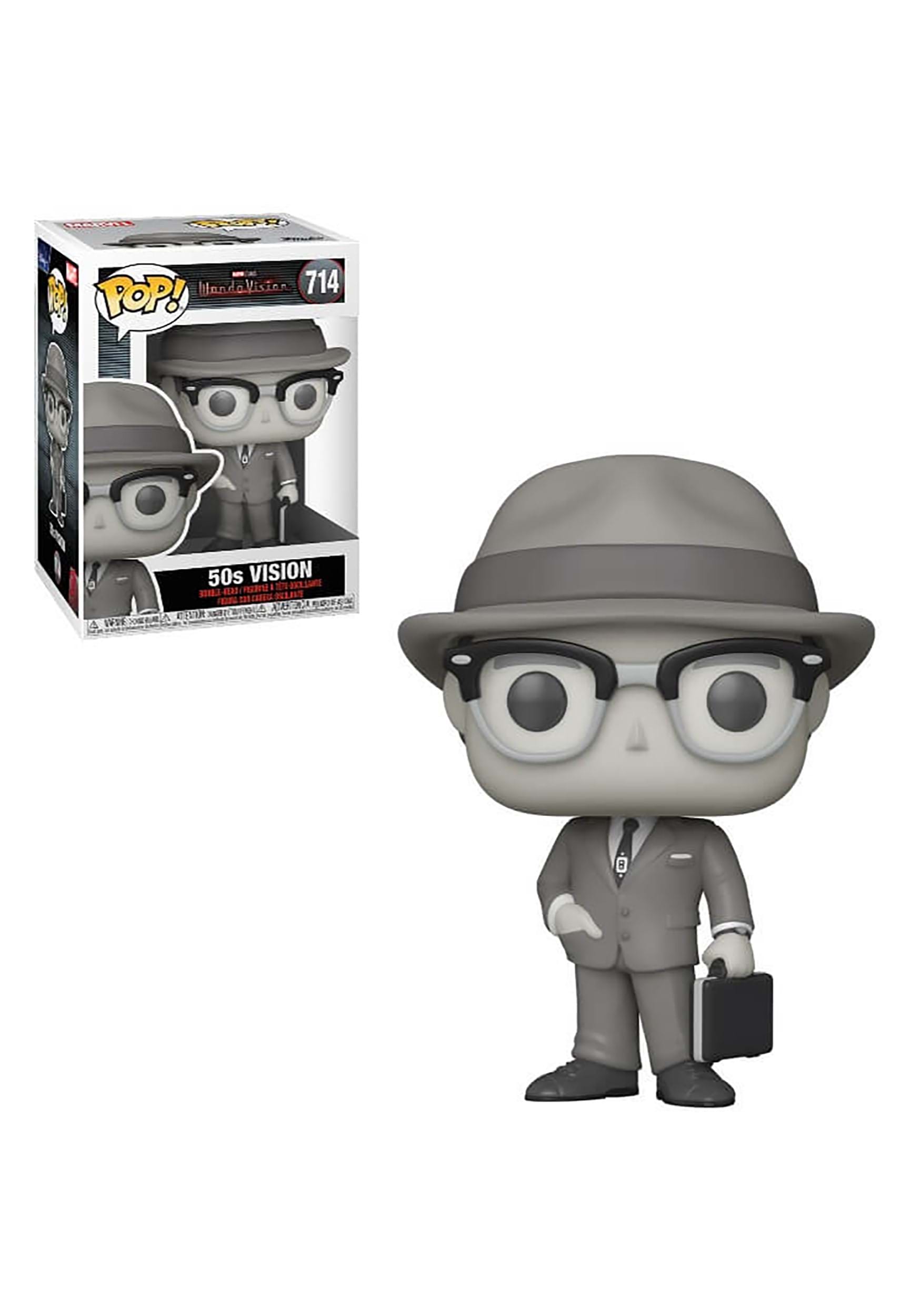 Funko Pop!: Marvel- WandaVision - 50s Vision Vinyl Figure