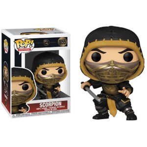 Funko POP Movies: Mortal Kombat- Scorpion (Metal) Vinyl Figure