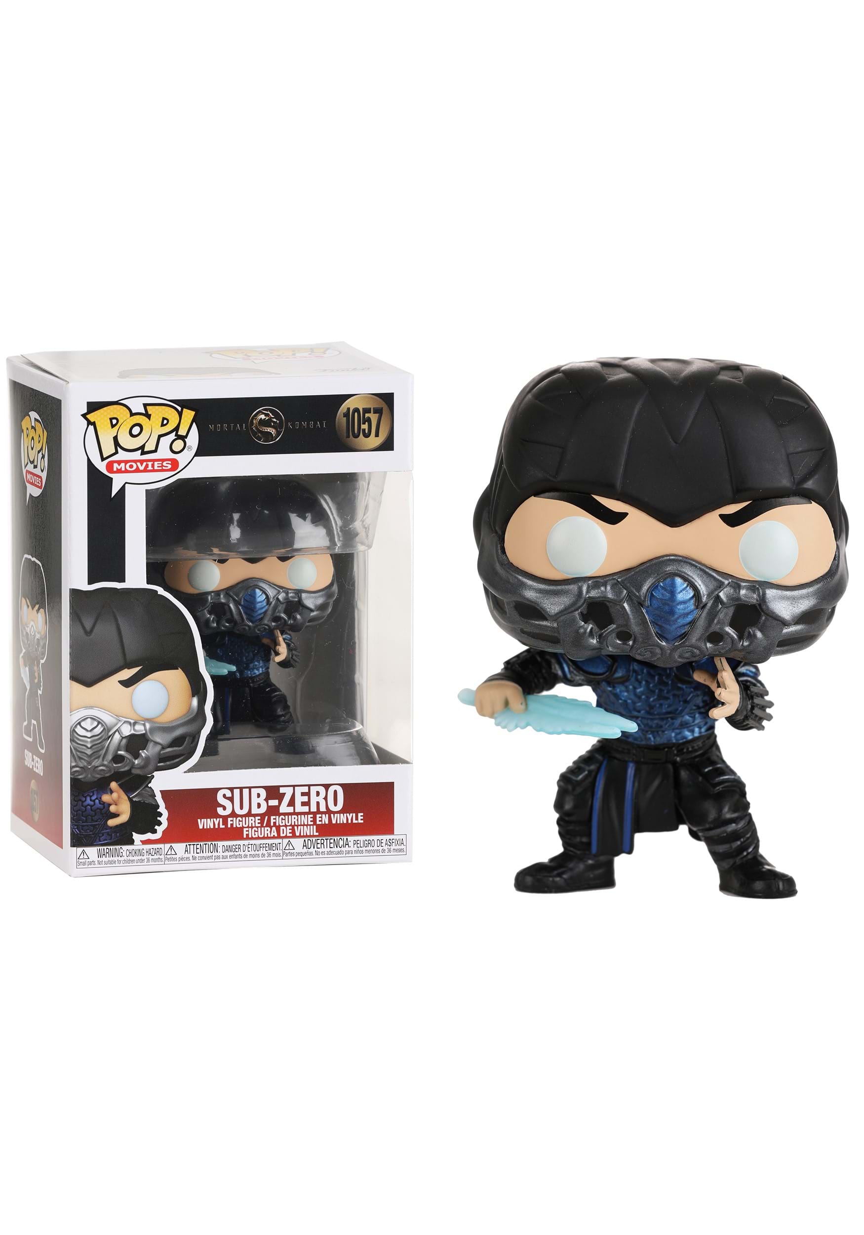 Funko POP Movies: Mortal Kombat- Sub-Zero (Metallic)