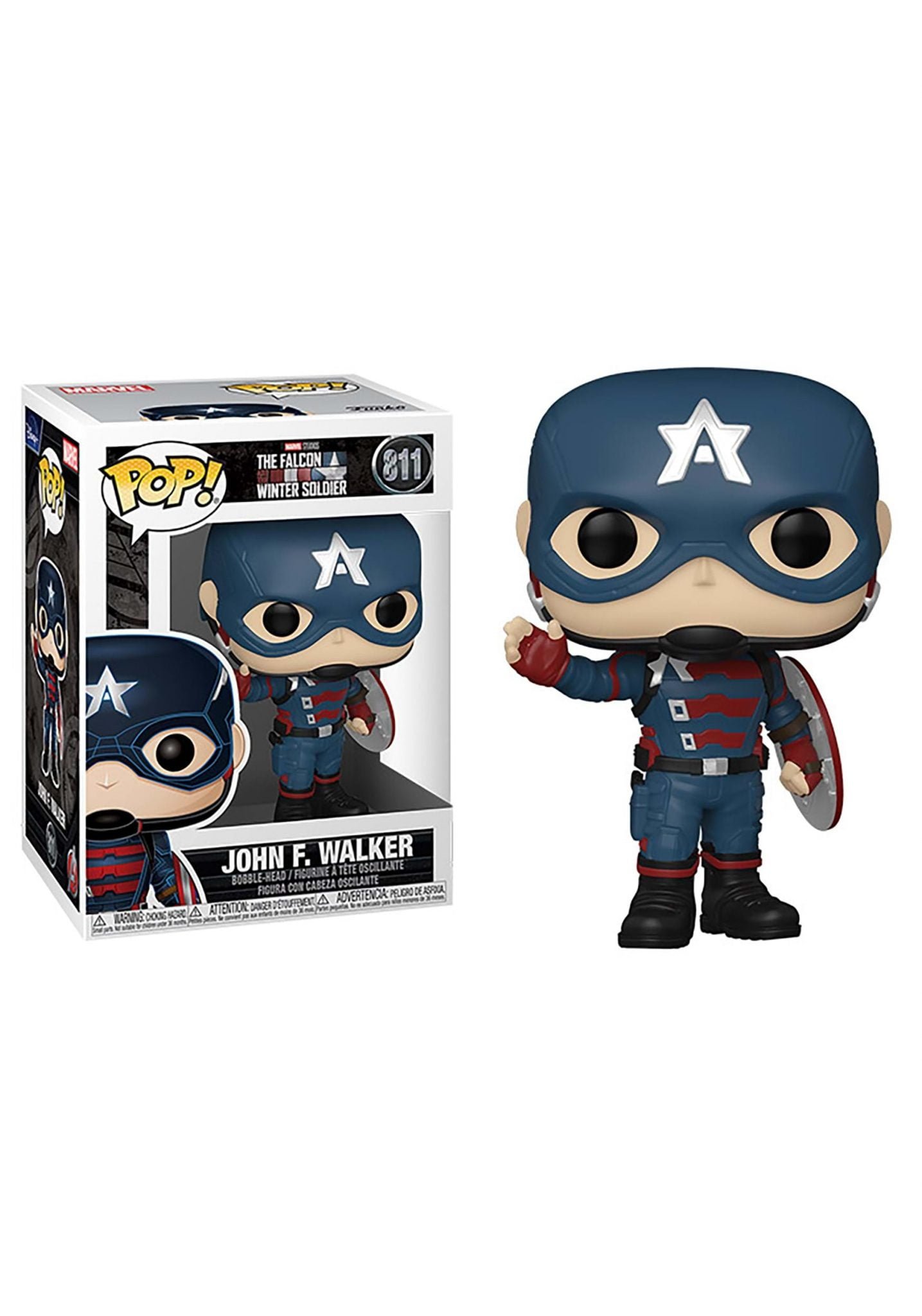 Download FUNKO : MARVEL FALCON & WINTER SOLDIER - JOHN F. WALKER (811) - MR POP