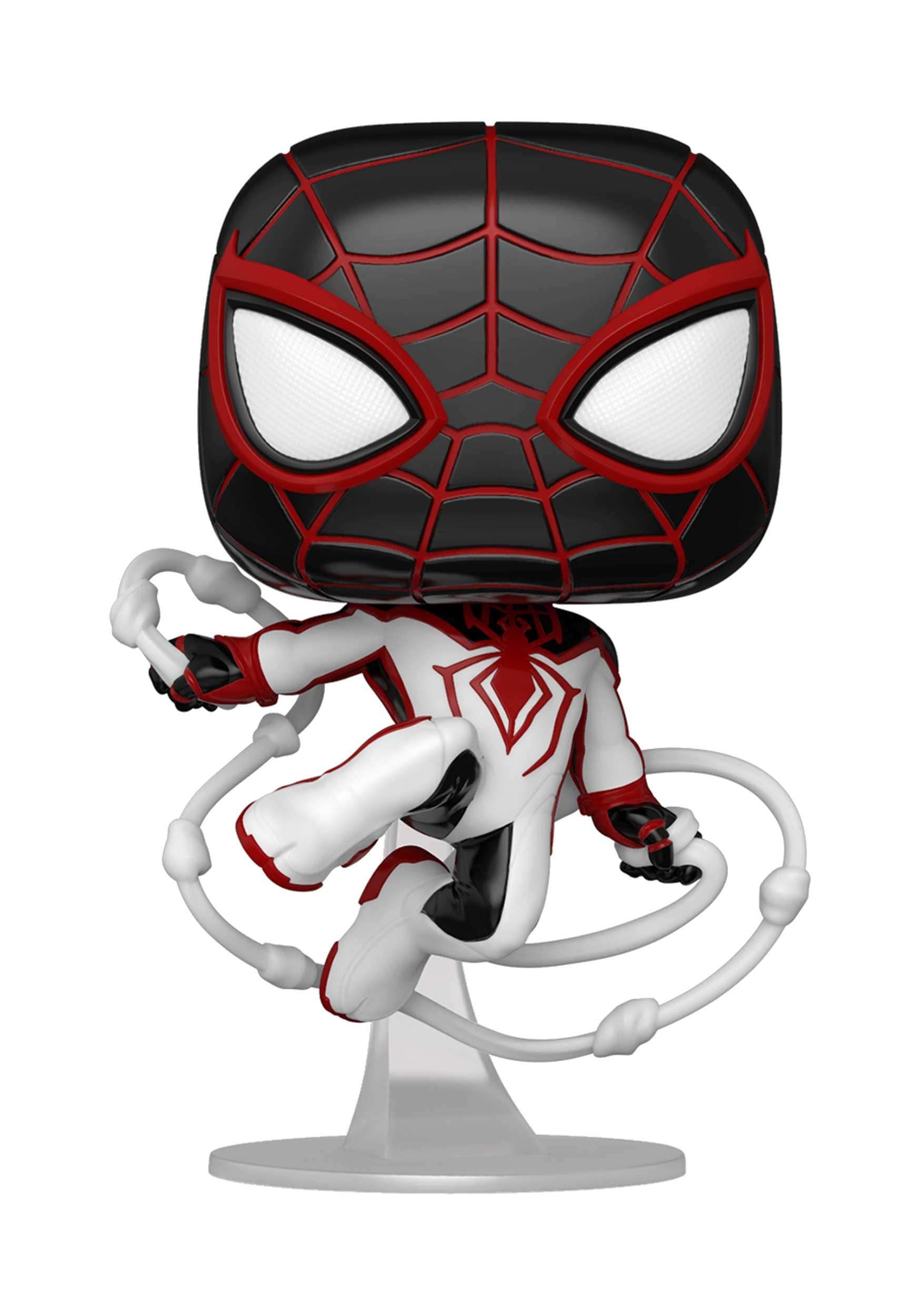 POP Games: Marvel Spider-Man Miles Morales TRACK Suit Bobblehead Figure