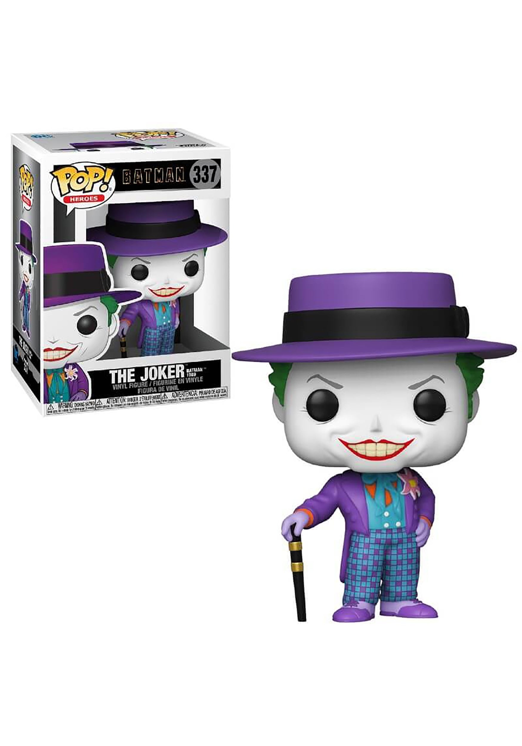 Pop! Heroes: Batman 1989 - Joker with Hat