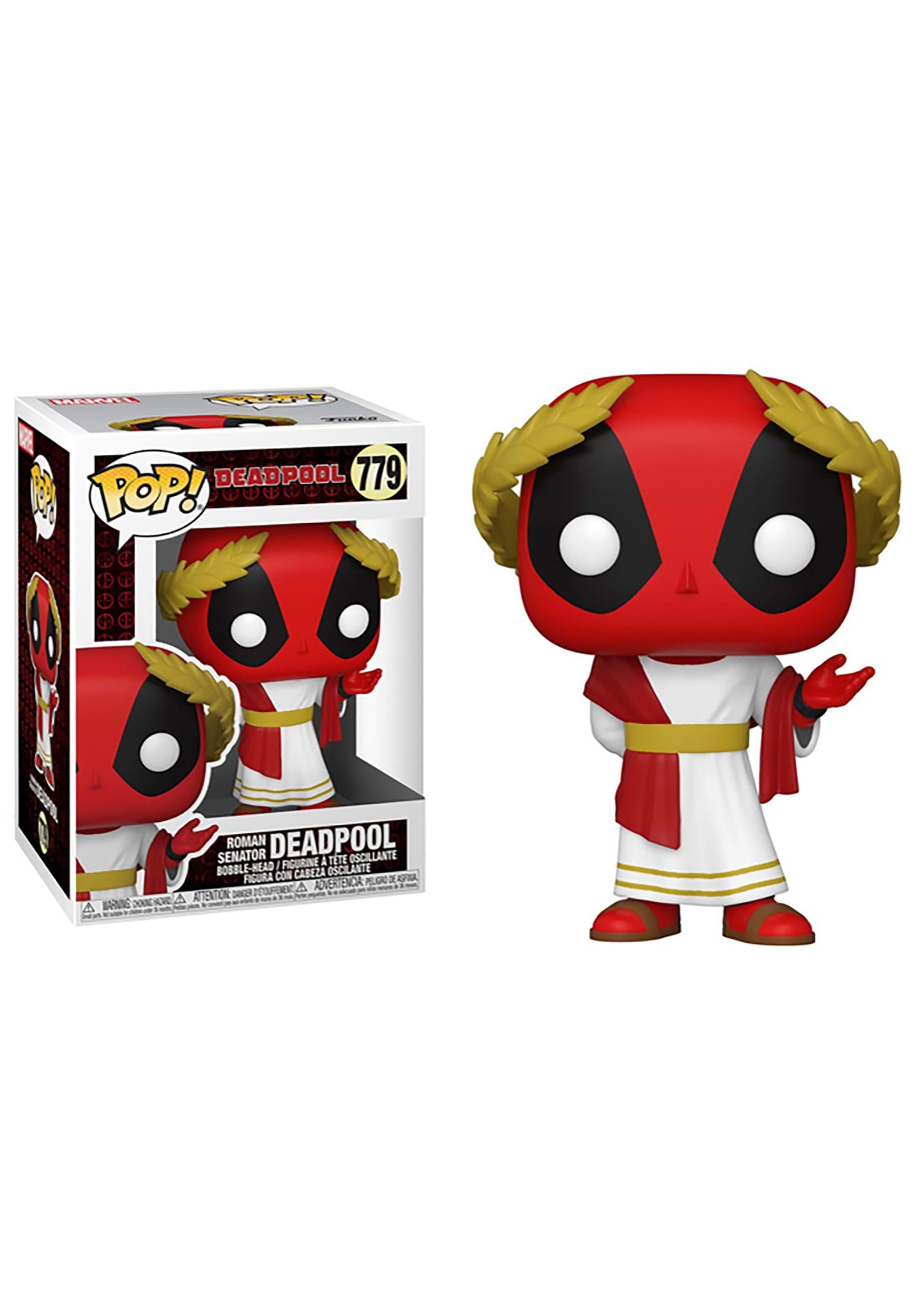 Funko POP! Marvel: Deadpool 30th- Roman Senator Deadpool