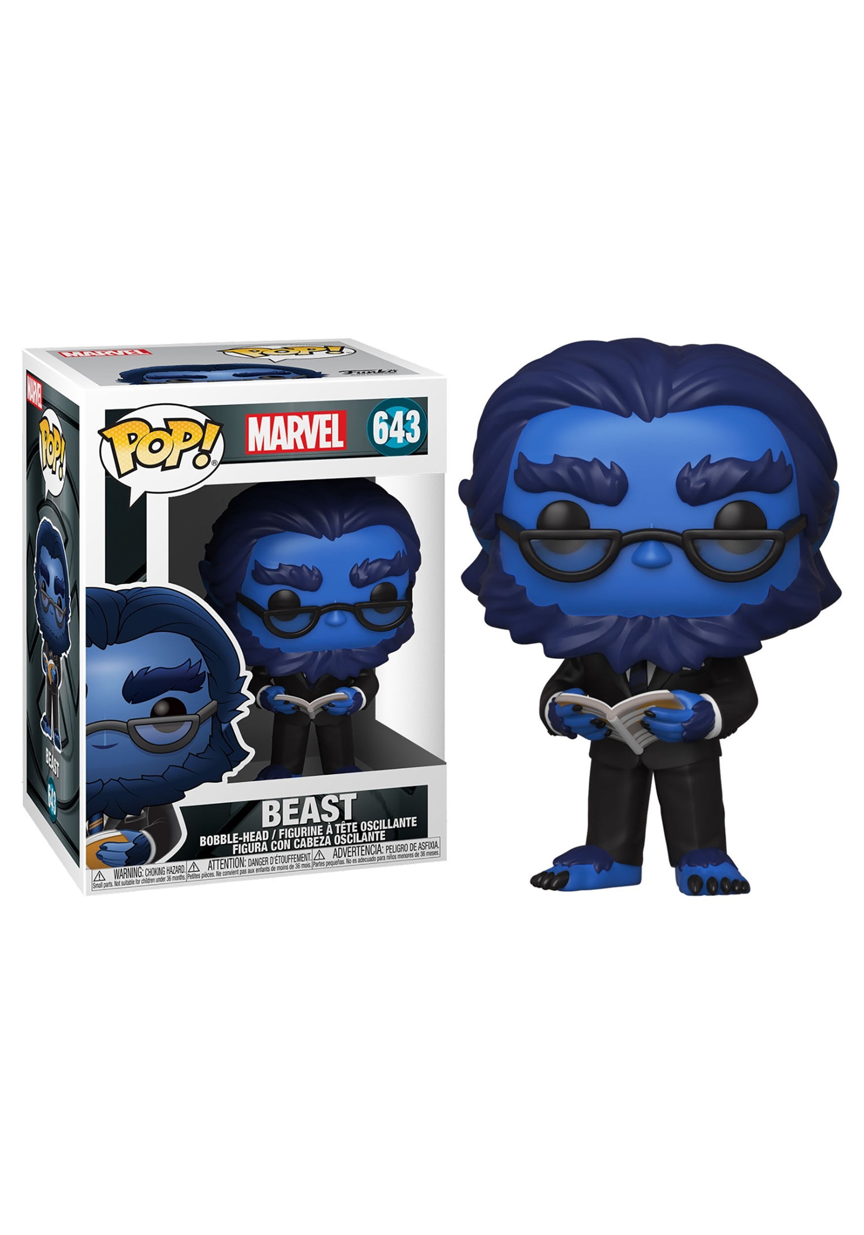 Funko POP Marvel: X-Men 20th- Beast Bobblehead Vinyl Figure