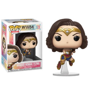Pop! Heroes: Wonder Woman 1984- Metallic Flying Wonder Woman Figure
