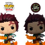 Demon Slayer - Tanjiro with Flaming Blade Pop! Vinyl Figure
