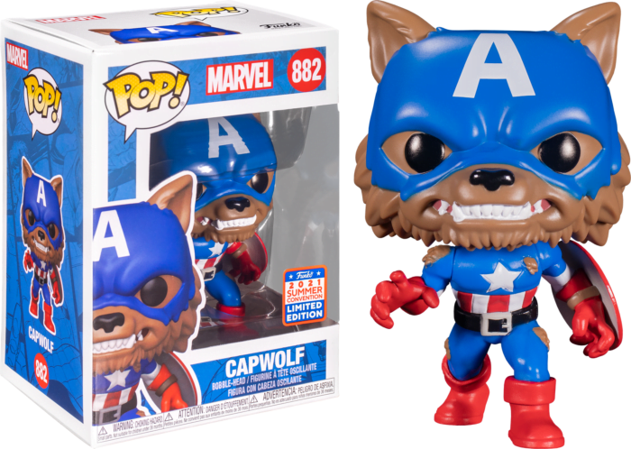 POP Marvel: YOTS- POP Marvel: YOTS- Capwolf (SDCC'21)