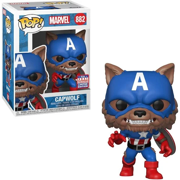 POP Marvel: YOTS- POP Marvel: YOTS- Capwolf (SDCC'21)