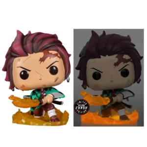 Demon Slayer - Tanjiro with Flaming Blade Pop! Vinyl Figure
