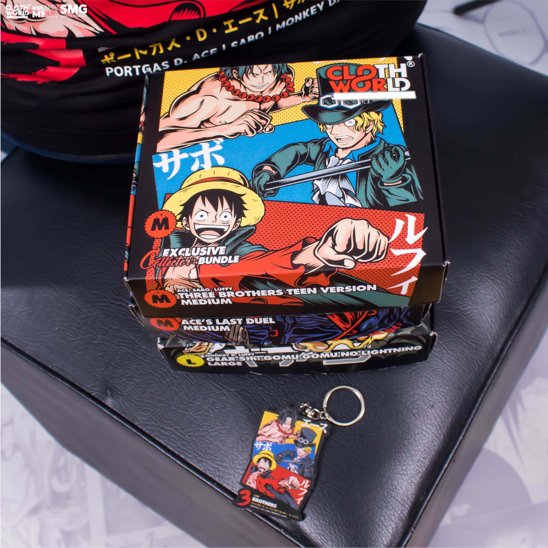 CW028 One Piece (Three Brothers Teen Version) T-SHIRT