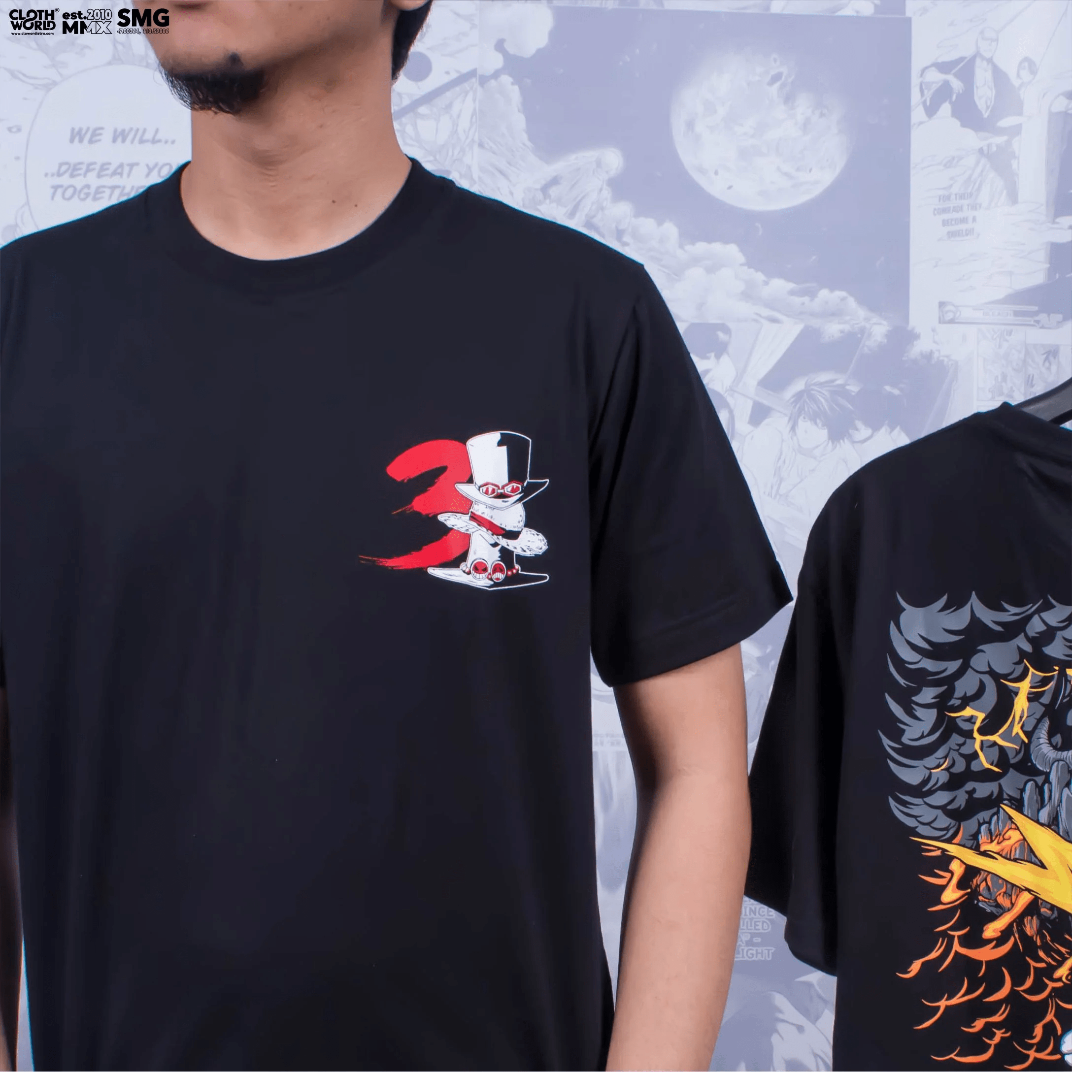 CW028 One Piece (Three Brothers Teen Version) T-SHIRT