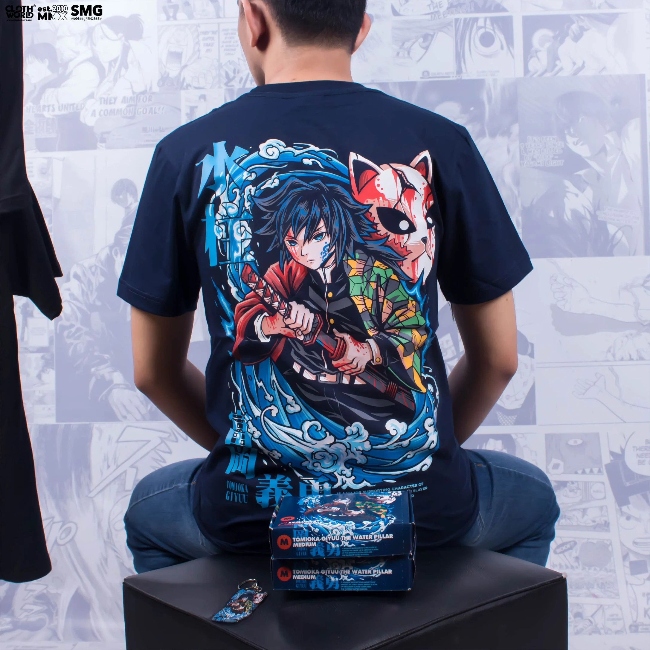 Demon Slayer (Tomioka Giyuu The Water Pillar) T-SHIRT