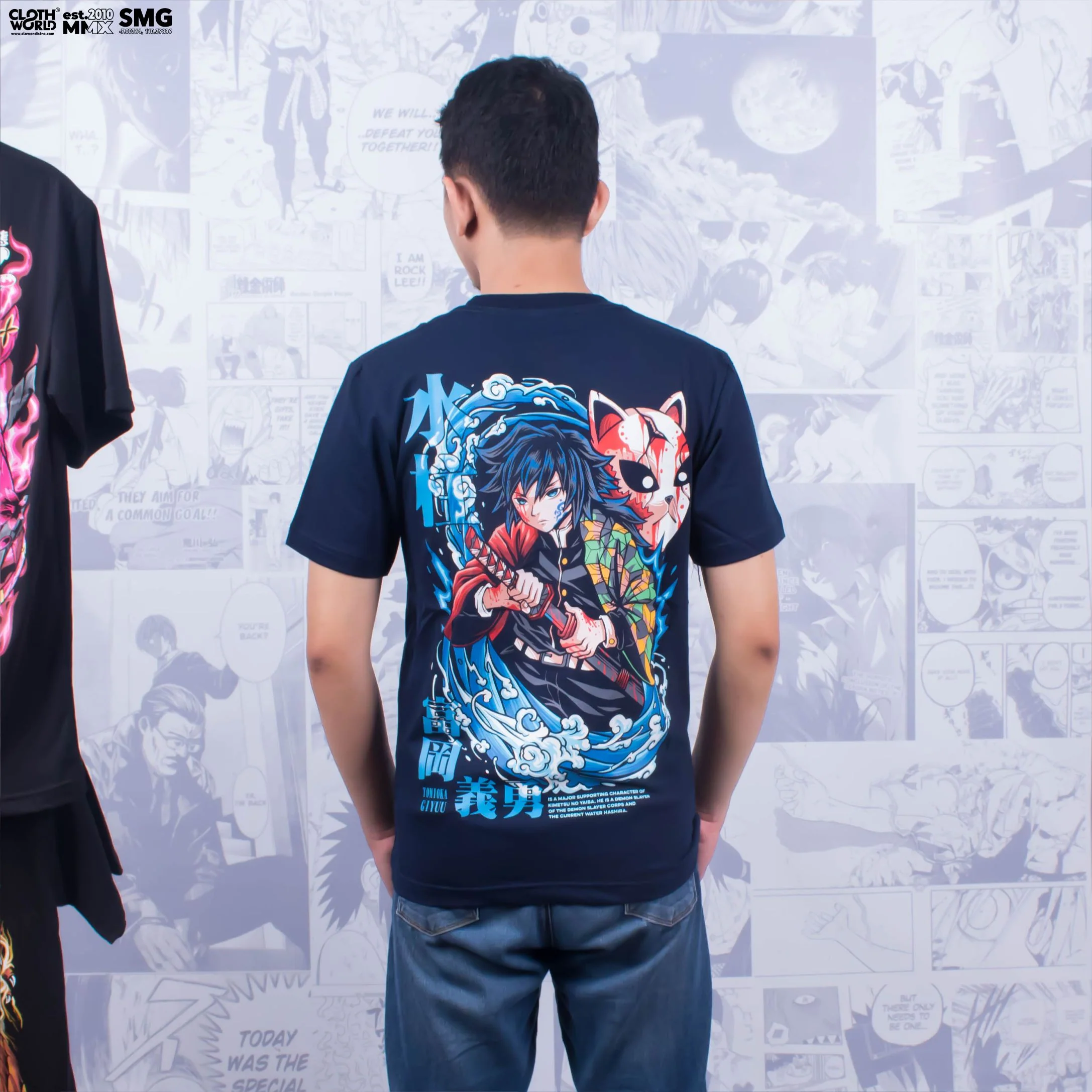 Demon Slayer (Tomioka Giyuu The Water Pillar) T-SHIRT