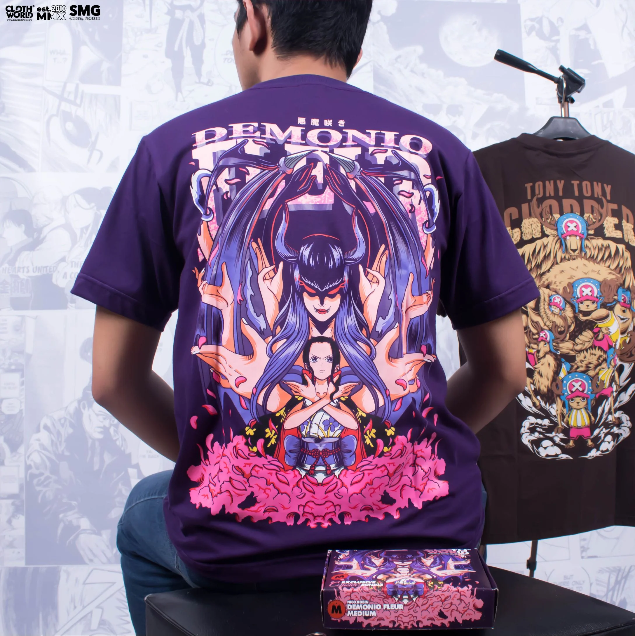 One Piece (Nico Robin Demonio Fleur) T-SHIRT - MR POP