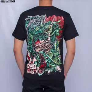 CW020 One Piece (Roronoa Zoro Santoryu Dragon) T-SHIRT
