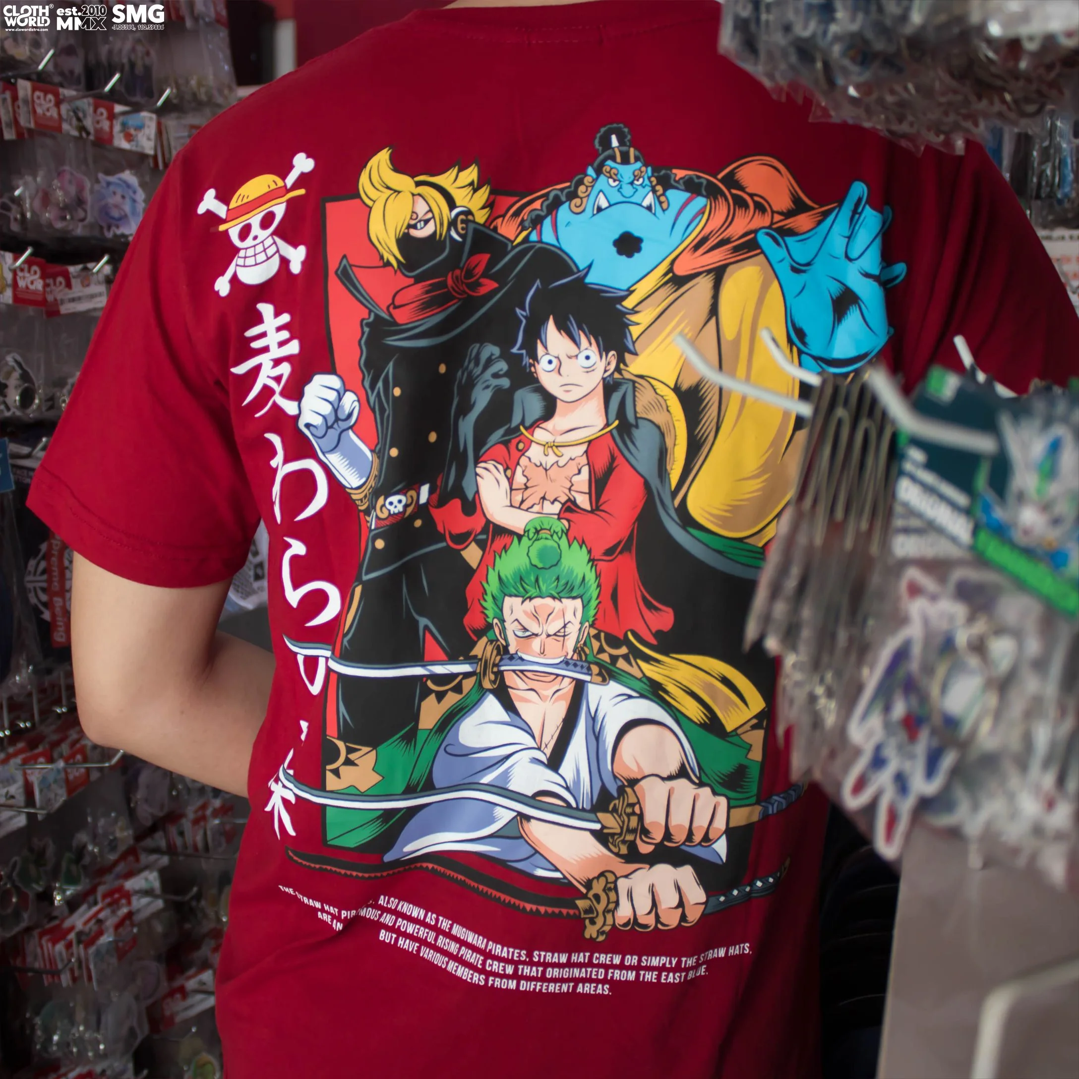 One Piece (Strawhat Pirates Top Fighters) T-SHIRT