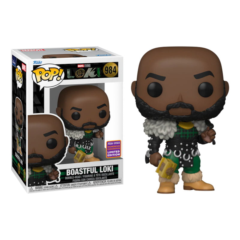 Funko Pop MARVEL Loki The Series - Boastful Loki 2022 WonderCon Exclusive