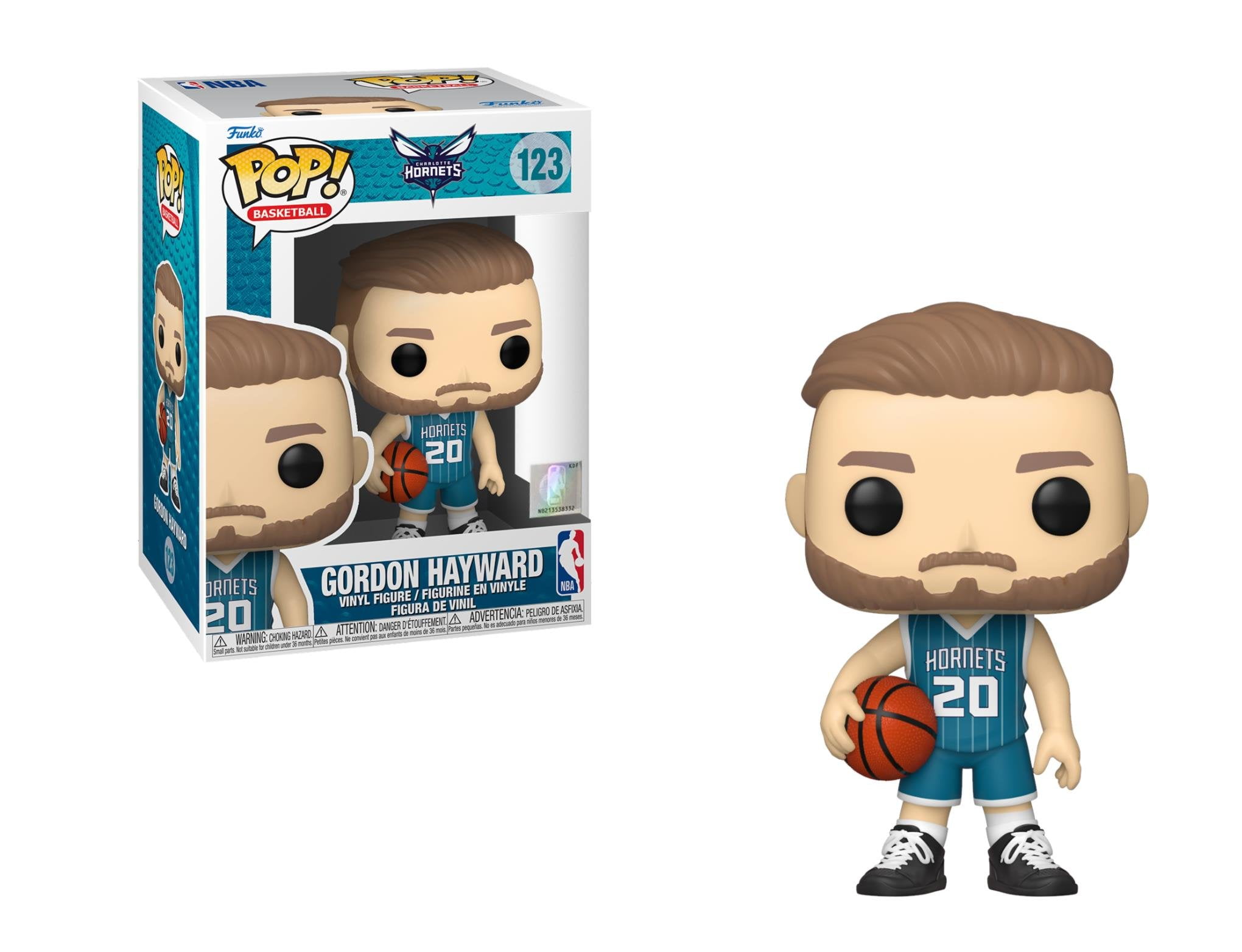 Funko POP! NBA: Hornets - Gordon Hayward (Teal Jersey) #123