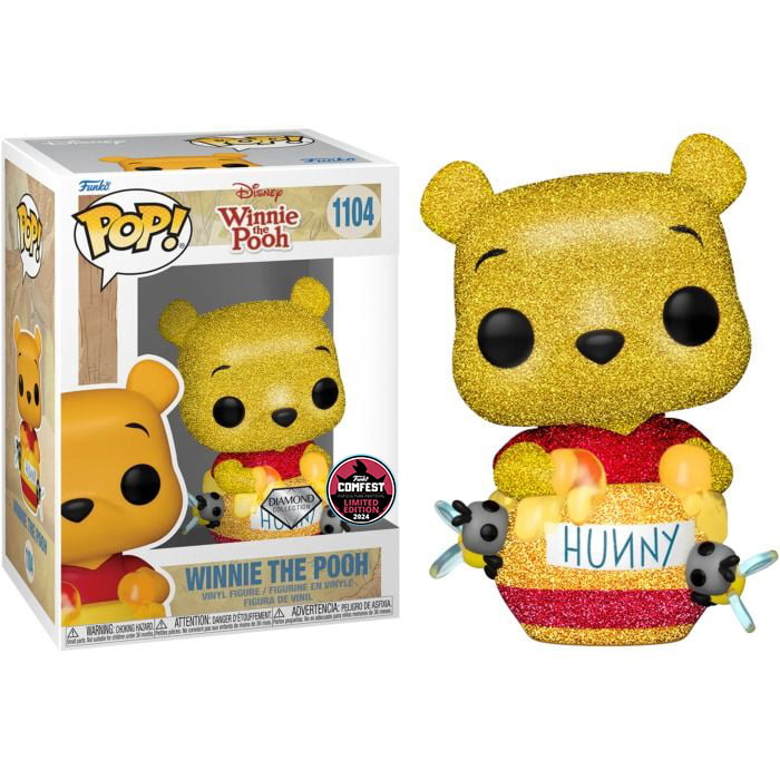 Winnie the Pooh - Winnie the Pooh in Honey Pot Diamond Glitter Pop! (Comfest Exc)