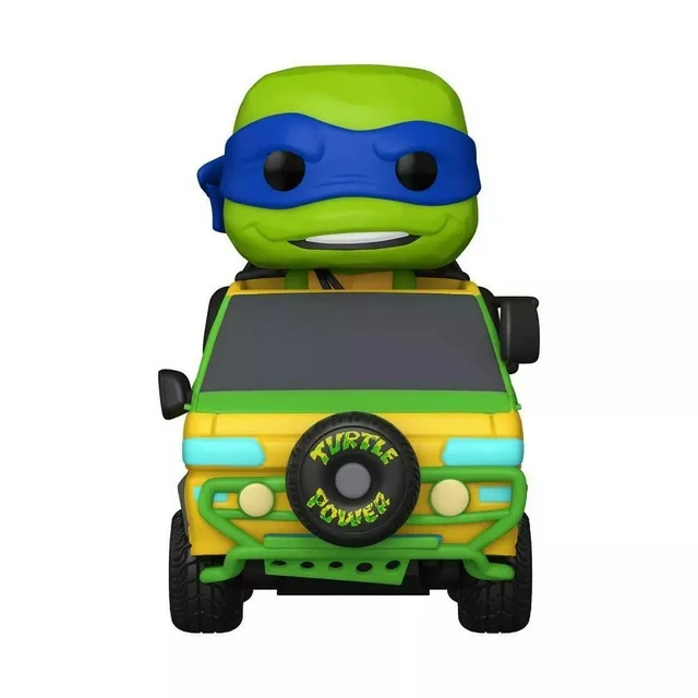 Funko Pop Ride SUPDLX! Movie Teenage Mutant Ninja Turtle - Leonardo in Van (Exc) Collectible Vinyl Figure - 73578