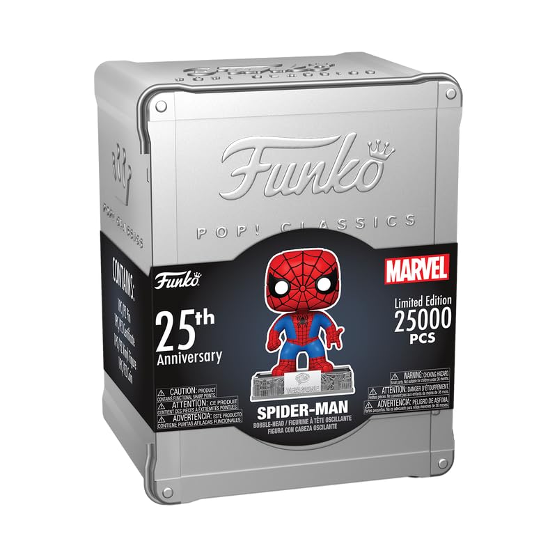 MARVEL POP! CLASSICS SPIDER-MAN FUNKO 25TH ANNIVERSARY