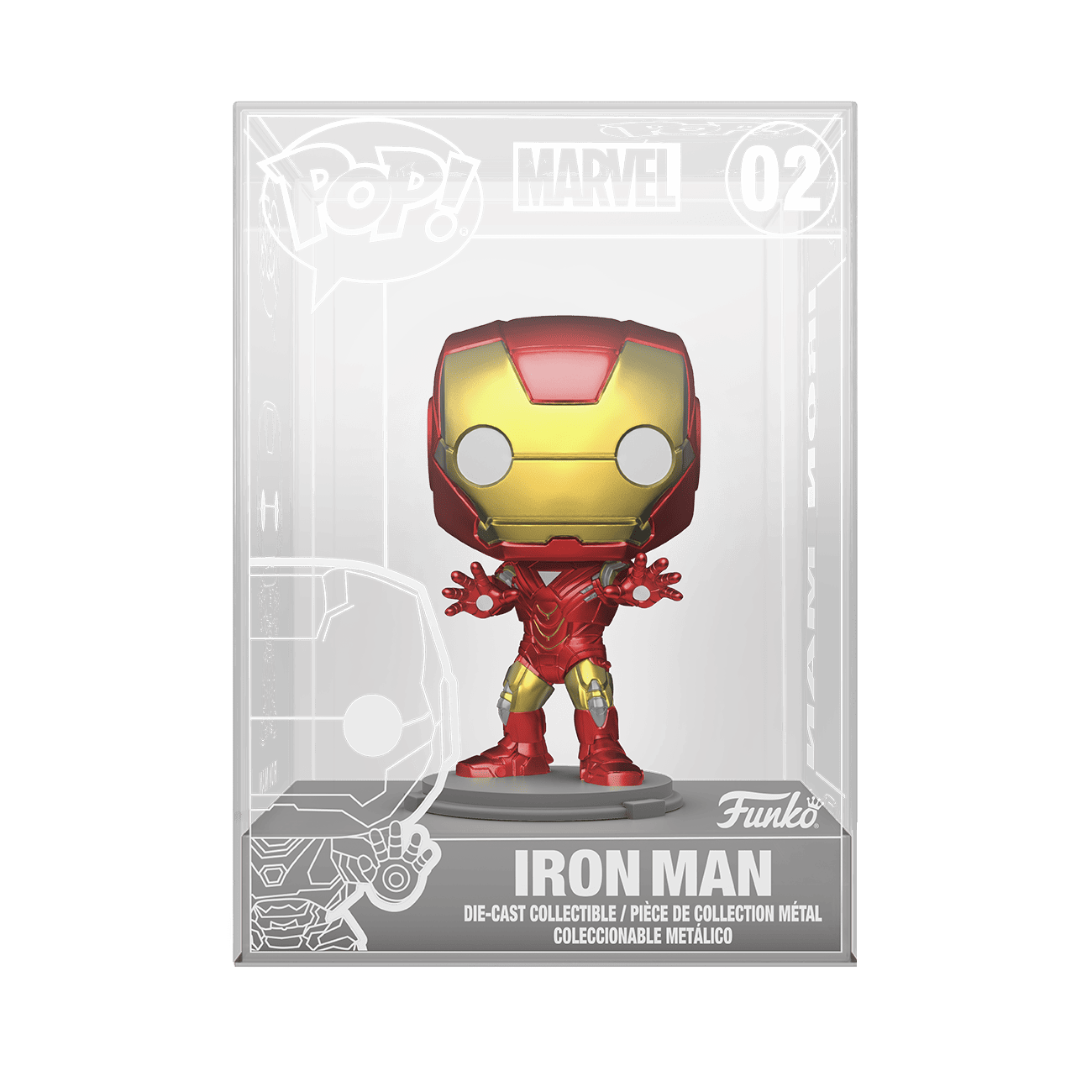 MARVEL POP! DIE-CAST IRON MAN