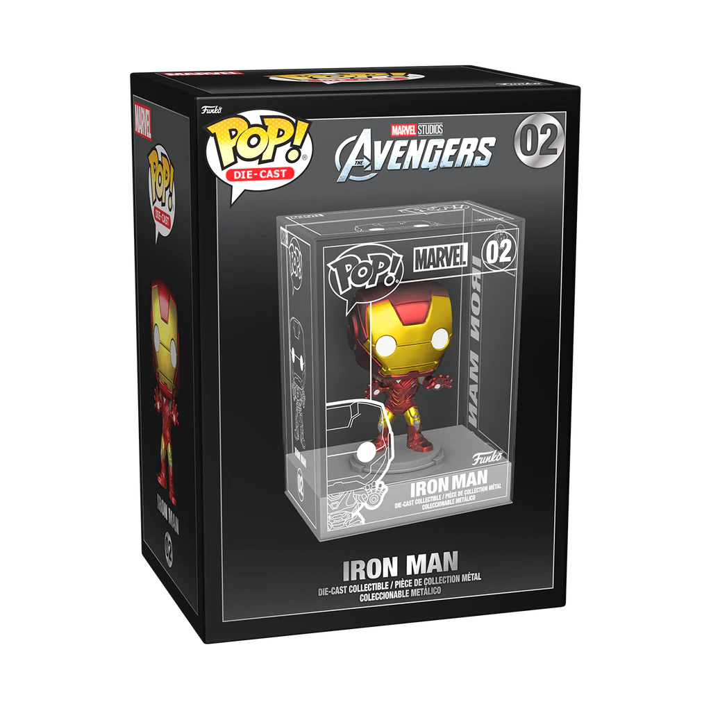 MARVEL POP! DIE-CAST IRON MAN