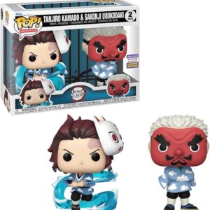 Pop! Animation: Demon Slayer – Tanjiro/Sakonji 2pk (SDCC’23)