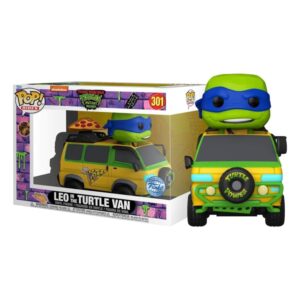 Funko Pop Ride SUPDLX! Movie Teenage Mutant Ninja Turtle - Leonardo in Van (Exc) Collectible Vinyl Figure - 73578