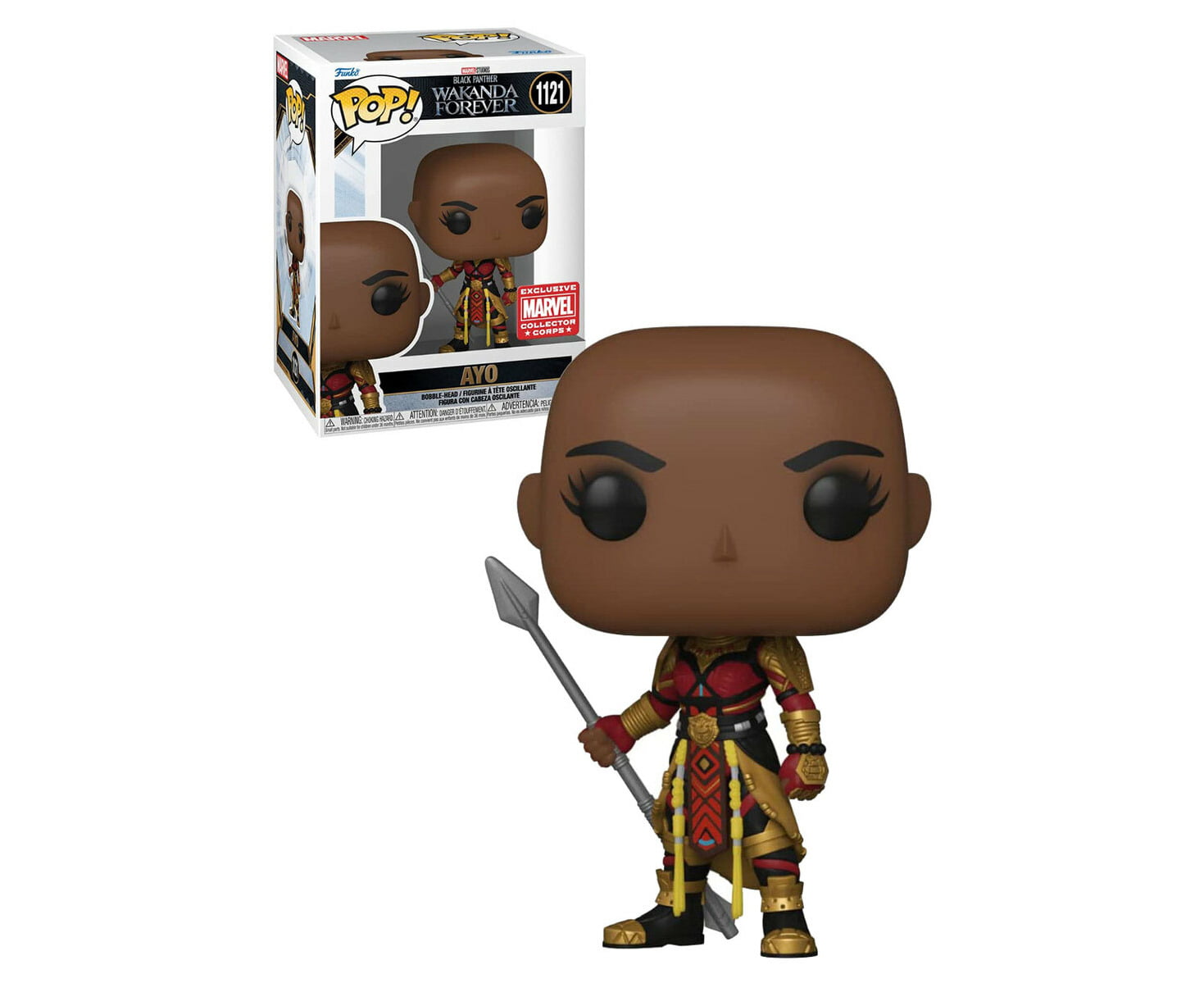 “AYO” Funko Marvel Collector Corps Box, Black Panther Wakanda Forever