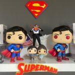 3D Logo Word superman man 2 colors layers red and yellow width 25 cm