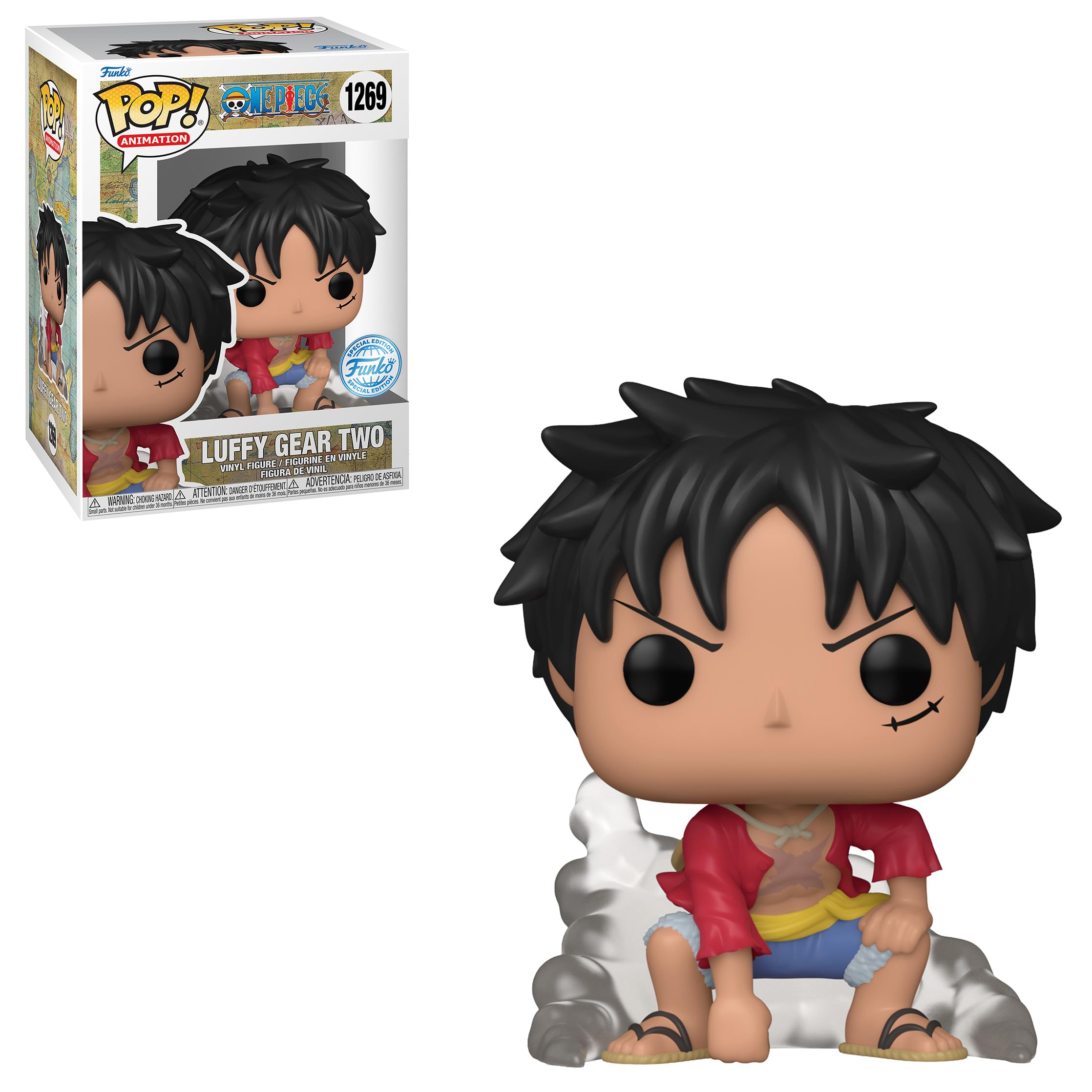 Pop! Animation: One Piece - Luffy Gear Two (Exc)