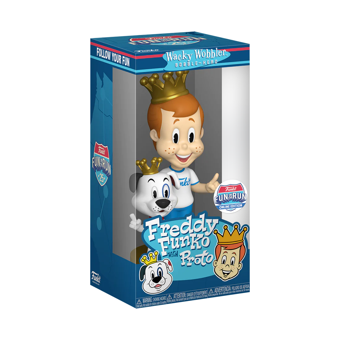 FREDDY FUNKO FUNKO 25TH ANNIVERSARY FUN ON THE RUN BOX