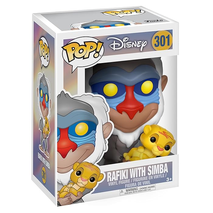 POP! Lion King Rafiki Holding Baby Simba Vinyl Figure