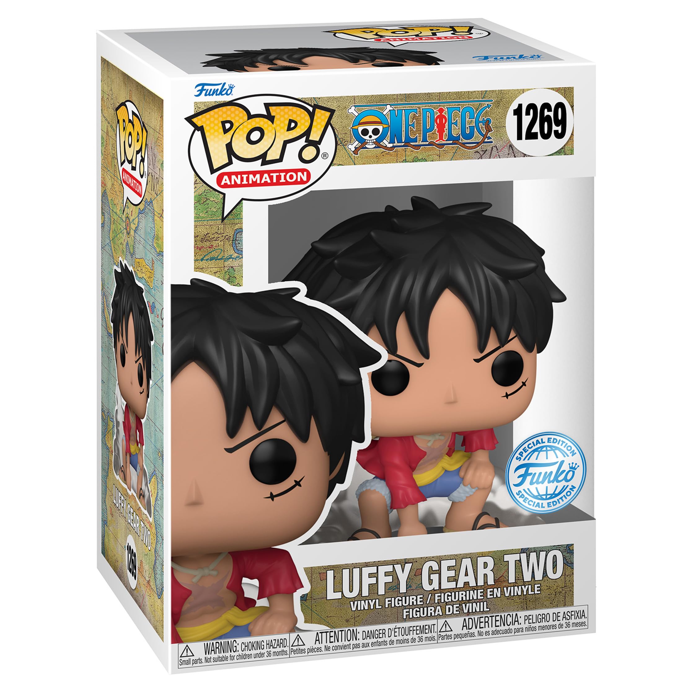 Pop! Animation: One Piece - Luffy Gear Two (Exc)