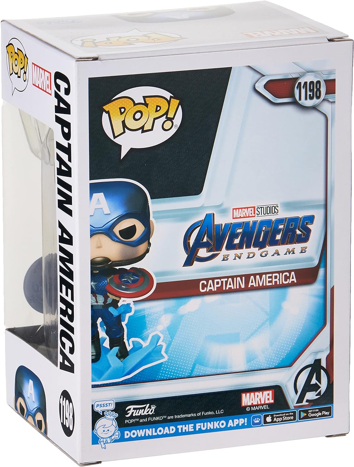 Pop! Marvel: Avengers Endgame – Captain America w/ Hammer (GW)(MT)(Exc)