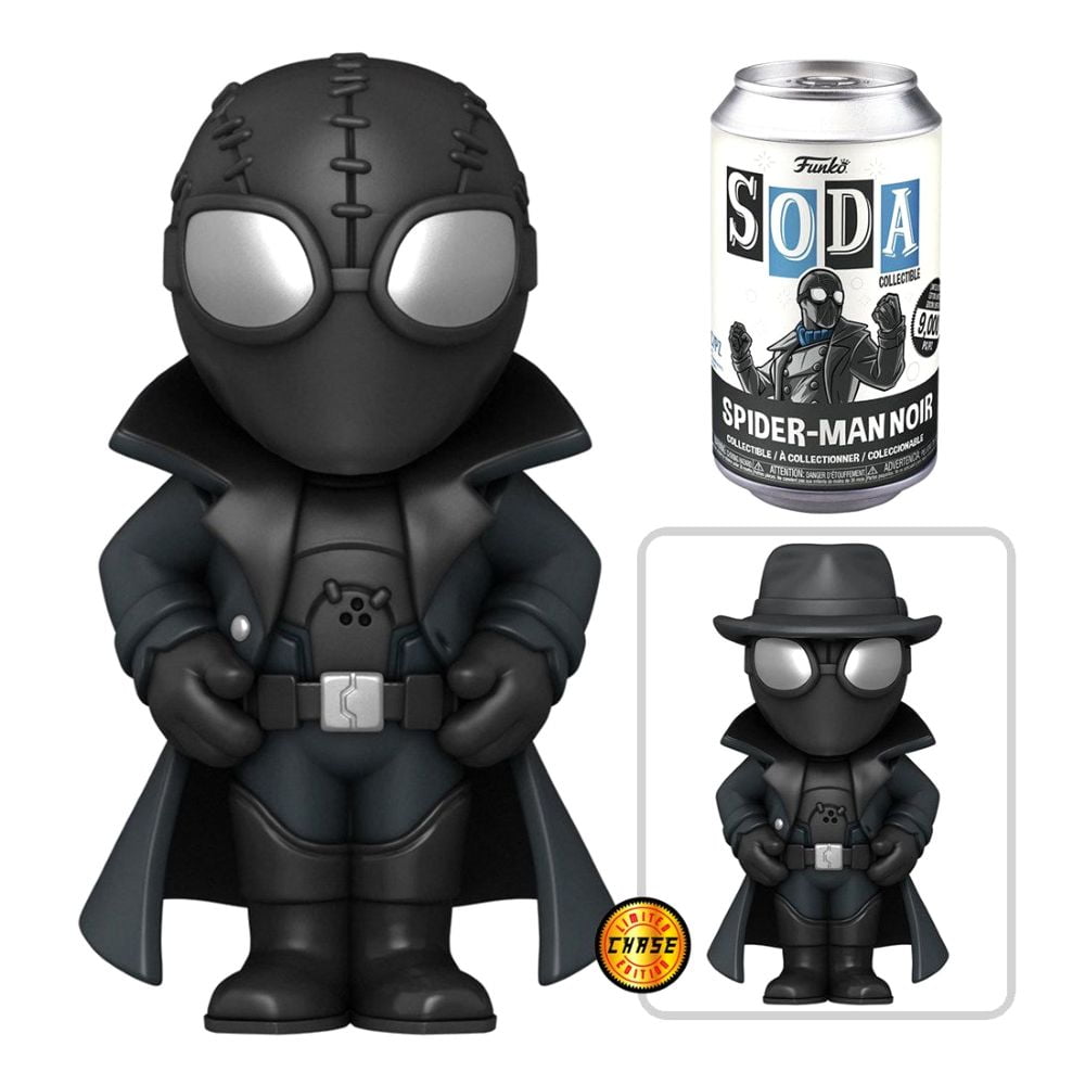 Funko Pop! Vinyl Soda Marvel Spiderman Noir (With Chase*)