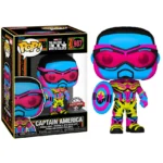 Pop! Marvel: F&WS - Captain America (Blacklight)(Exc)