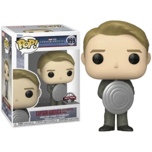 Pop! Marvel: Captain America- Cap w/Prototype shield (MT)(Exc)
