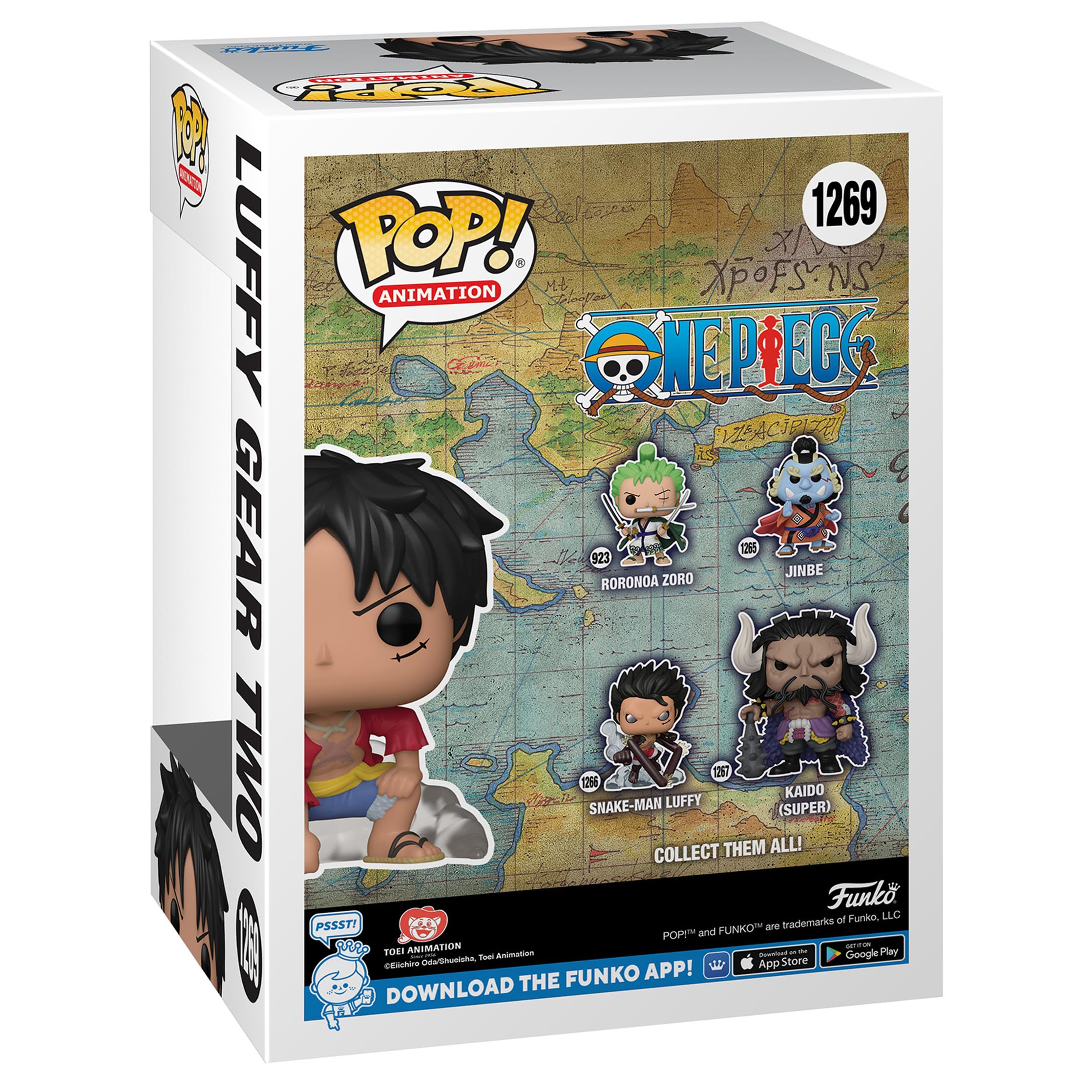 Pop! Animation: One Piece - Luffy Gear Two (Exc)