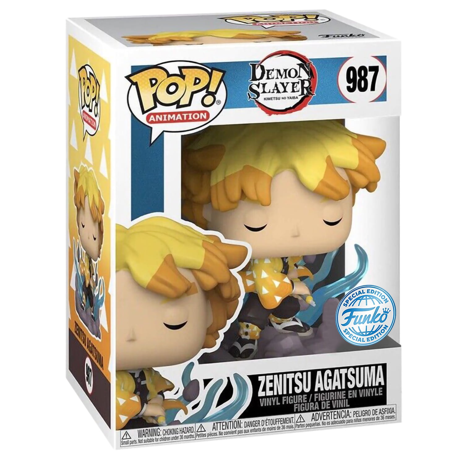 Pop! Animation: Demon Slayer - Zenitsu Transforming (Exc)
