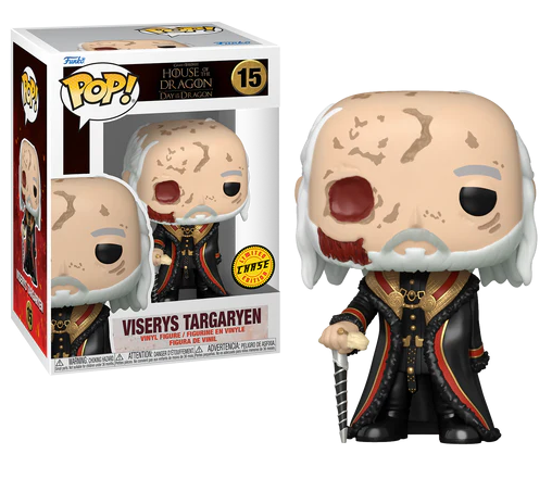 POP! House Of The Dragon Viserys Targaryen Chase Edition #15 POP! House Of The Dragon Viserys Targaryen Chase Edition #15